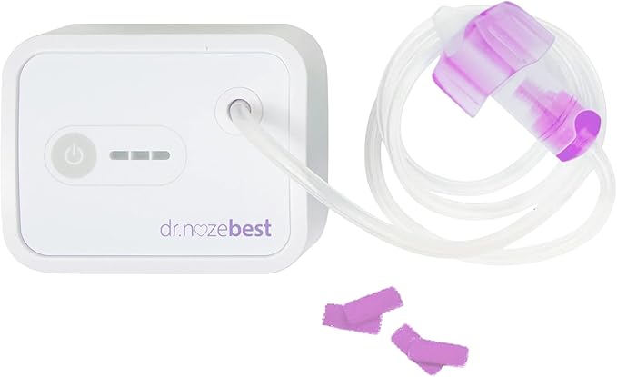Dr. Noze Best Nursery Bundle | Baby Nasal Care Set with Electric Nasal Aspirator, Humidifier, Newborn Nosepiece & 40 Filters | Pediatrician-Designed Congestion Relief & Comfort | Baby Registry Essenti