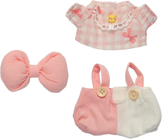 17CM Collectible Doll Clothes.17cm Mini Doll Clothing Set.Exquisite Handmade.Suitable for Small Collectible Dolls.Multiple Styles Available (Dresses/Casual Wear/Holiday Outfits) (NO Doll)(Style D)