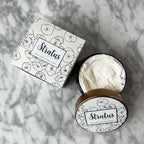 Anti-Stretch Mark Cream. Paraben-Free, Hypoallergic, and Safe for Pregnancy and Nursing - 8 oz, clear