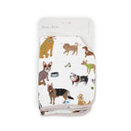 Little Unicorn Ultra-Absorbent Premium Burp Cloth 2 Pack | Soft on Baby's Skin | Larger Size | Ergonomic Design | Set of 2 (Woof)