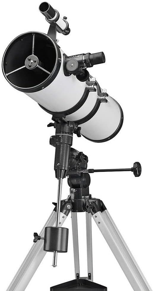 1400x 150 mm Reflector Newtionan Astronomical Telescope High Power Equatorial Mount Star Planet Moon Saturn Jupiter