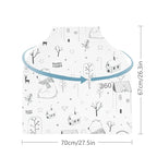 Yoofoss Nursing Cover Breastfeeding Scarf - Baby Car Seat Covers, Infant Stroller Cover, Strechy Carseat Canopy for Boys and Girls (Bear)