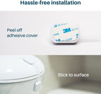 Inaya 12-Pack Child Proof Locks for Cabinet Doors, Drawers, Fridge, Toilet Seat, Dishwasher, Trash Can, Cupboard - 3M Adhesive - No Drilling - Baby Proofing Cabinet Locks