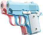 Easter Basket Stuffers,1911 3D Printed Small Pistol Toys, Stress Relief Pistol Toys for Adults, Suitable for Relieving ADHD, Anxiety,Easter Fillers Easter Gifts for Boys(2pcs-E)