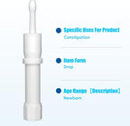 Gas and Colic Reliever for Babies, Baby Gas Colic Relief, Natural Solution for Baby Colic and Gas Relief, 100% Safe & Effective Instant Constipation Relief for Babies, 20 Count (White)