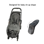Toddler Stroller Footmuff Cosy Toe Buggy Pushchair Sleeping Bag, Easy Open & Removable Front Piece,Special Design Fits All Travel Gears Perfectly, 6-48M