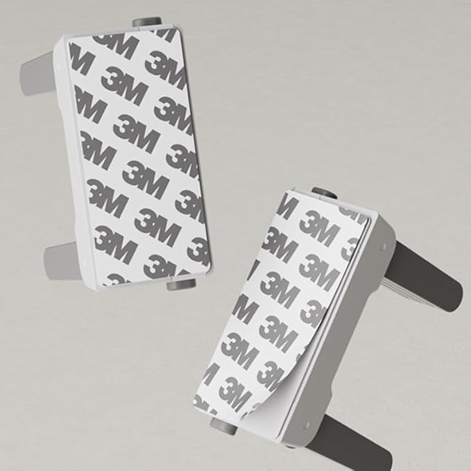 YEYA Upgrade Child Safety Door Handle Lock, White Universal Fit Lever Locks with 3M Adhesive, 2-Pack Toddler Proof Safety Locks for Indoor Doors, Easy Installation No Tools Required