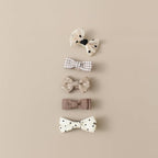 20 PCS Baby Hair Clips Set 2'' Toddler Girl Hair Bows Fully Covered Barrettes Infant Tiny Hair Accessories for Babies Kids Fine Hair