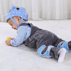 Xifamniy Baby Soft Safety Helmet Foam Head Protector Helmet for Toddler Infant Walking Suit 6-24m (Triangle)