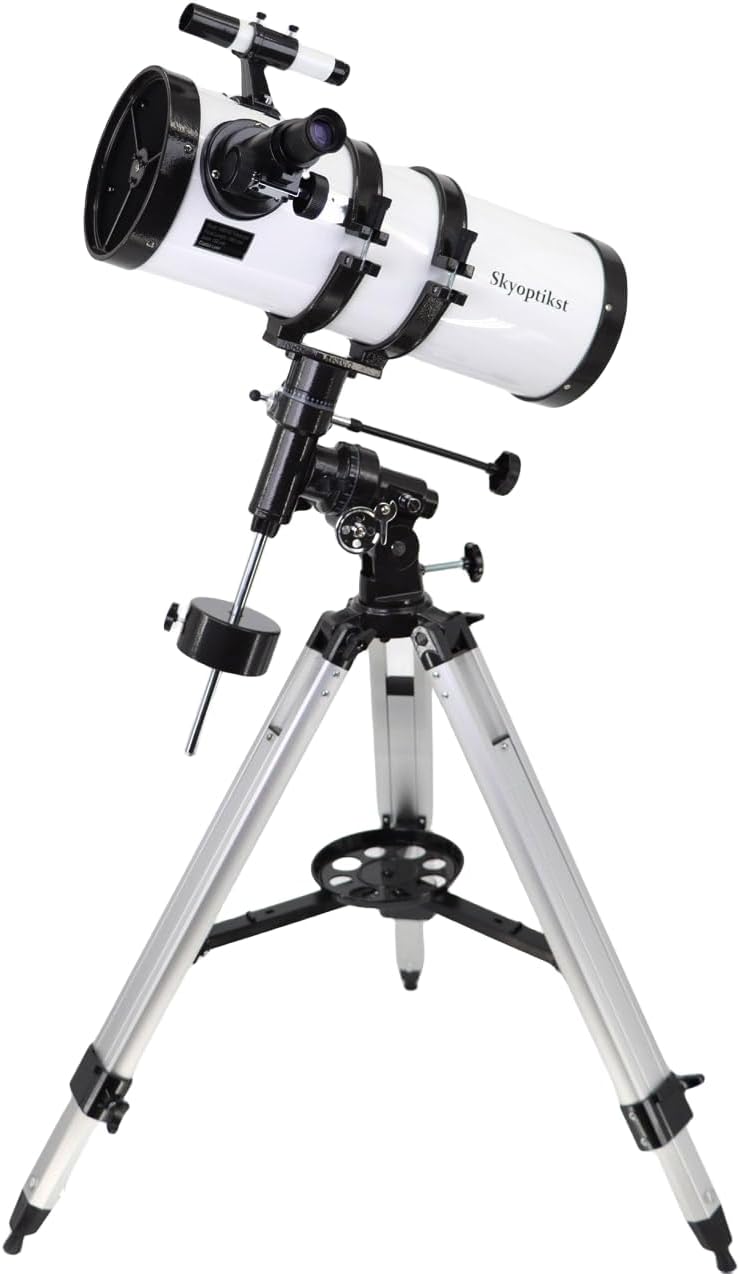 1400x 150 mm Reflector Newtionan Astronomical Telescope High Power Equatorial Mount Star Planet Moon Saturn Jupiter