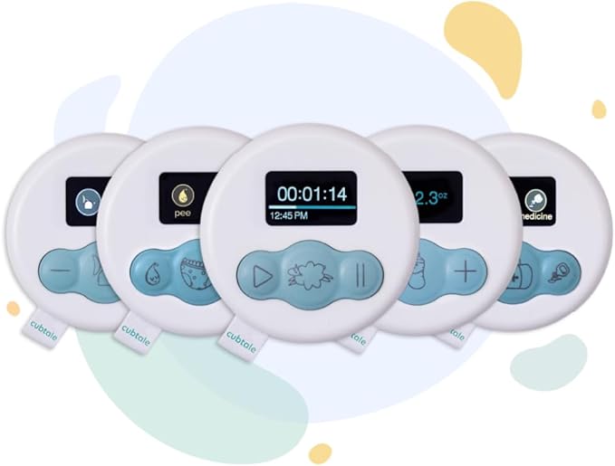 Cubtale Smart Baby Tracker – Sleep, Diaper, Bottle, Pump & Meds Logging with Reminders & Expert Support