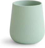 mushie Silicone Baby Starter Training Cup | 6 Months+ (Cambridge Blue)