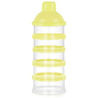 Accmor Formula Dispenser On The Go, 5 Compartments Stackable Formula Container for Travel, Baby Milk Powder Kids Snack Container, BPA Free