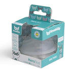 Herobility Double Anti-Colic Silicone Nipples, Baby Bottle Teats, Breast Like Shaped Nipples - Fits Herobility's & Eco Baby Bottles | Pack of 2 (Small Size)