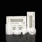 1000 Pack Ear Thermometer Covers Disposable Refill Lens Filters Caps Probe Cover Compatible for All B raun Models Digital Thermometers Sleeve (Updated Version)