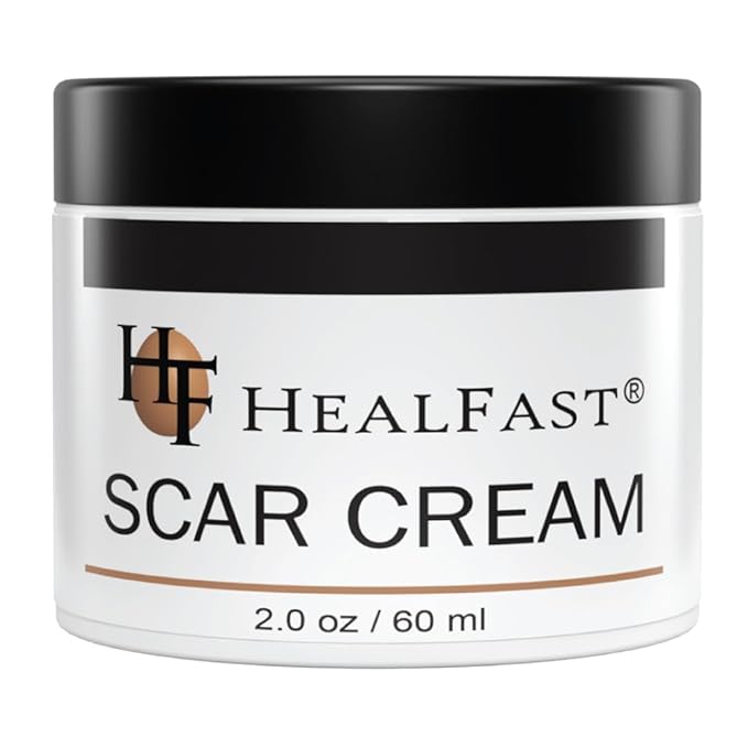 HealFast The Original Scar Cream for Stretch Marks – Soothes, Nourishes and Refreshes Skin – Using Ovasome Technology with Allantoin & Alpha LIpoic Acid – 2 Oz/ 60 ml