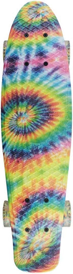 Skateboards Complete 22 Inch Mini Cruiser Retro Skateboard for Kids Boys Youths Beginners