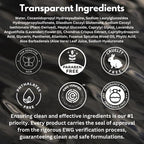 Mens Natural Body Wash - Ultra Hydrating, EWG Verified Clean Formula, Lavender Sands Scent, Sulfate-Free, Paraben-Free, Phthalates-Free, Gentle & Effective for Healthy Skin (10 oz)