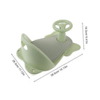 Didiseaon Baby Bath Seat for Tub Non-Slip Toddler Bathing Chair Adjustable Infant Shower Seat for Boys and Girls 1-3 Years Old Safe and Comfortable Bathing Support
