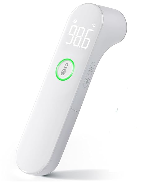 Thermometer for Adults and Kids, Fast Accurate Baby Thermometer, Fever Alarm & Mute Mode, Baby Essentials - Lifetime Support