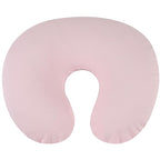 Onacosht 100% Organic Cotton Nursing Pillow Cover Soft Breathable Jersey Feeding Pillow Slipcover Fits Standard Infant Nursing Pillow for Baby Boy and Girl, Pink