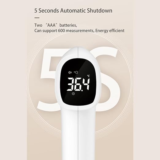 CONTEC Touchless TP500(LED) Smart Sensor Infrared Thermometer Medical Laser Temperature Infrared Temperature Gun LED,Digital Infrared Thermometer fo Babys,Adults, Kids,one-Year Warranty
