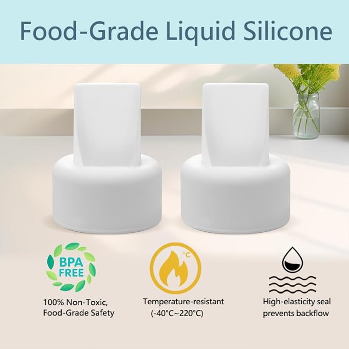 Duckbill Valves for Spectra. Replacement Duckbill Valves for S1 S2 9 Plus SG Pumps. Not Original Accessories (6 Count)