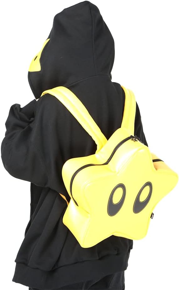 FENGJINRUHUA Cute Cartoon Teens 3D Star Backpack Boys Girls Schoo Bag Lightweight Waterproof Bookbags