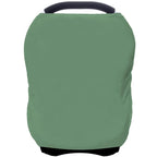 Car Seat Covers Baby - Multi-use Cover Carseat Canopy, Breathable Breastfeeding Cover, Car Seat Covers for Bbies, Boys & Girls Shower Gifts (Light Green)