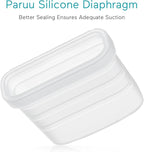 Paruu P10 Duckbill Valves & Silicone Diaphragm, P10 Original Breast Pump Parts, Wearable Breast Pump Replacement Accessories, 2 Pack Set