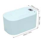 Baby Wipe Warmer, Portable USB Powered Baby Wet Wipes Dispenser Holder with Temperature Control, Paper Towel Heater for Home, Car, Travel (Green)
