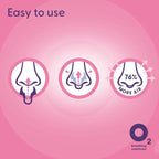 Airmax Unisex Sport Nasal Dilators One-Pack - Easy, Safe, and Comfortable Breathing Aid - Improves Airflow - Transparent - Small'