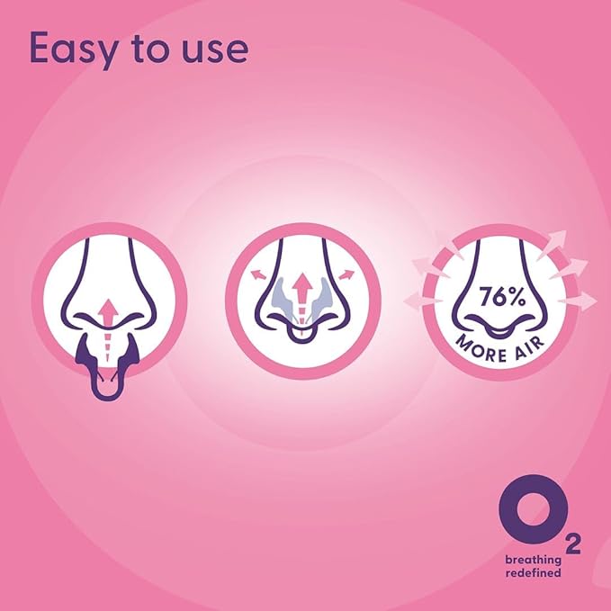 Airmax Unisex Sport Nasal Dilators One-Pack - Easy, Safe, and Comfortable Breathing Aid - Improves Airflow - Transparent - Small'