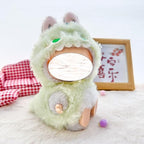 Clothes for LA BUBU 17cm Doll (NO Doll),Outfit for LA BUBU,Dress and Hairpin Set for LABUBU Dress Up,Accessories for LA BUBU