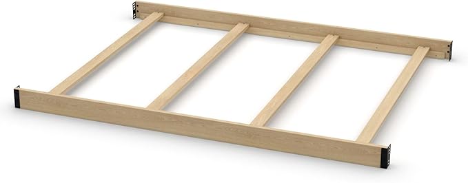 Full-Size Conversion Kit Bed Rails Compatible with Delta Children Convertible Cribs - Solid Wood Rail #0050 - Toddler & Adult Bed Rail for Full-Size Beds - Baby Furniture (Unfinished)