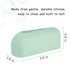 Silicone Bathtub Spout Cover, Faucet Protector for Kids, Bath Spout Guard for Baby Safety, Soft Silicone Tub Faucet Cover, Water Spout Cover for Child Safety, Universal Fit (Aqua)