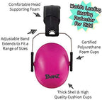 BANZ Kidz Earmuffs 2 Years & Older - Loud Noise Cancelling Kids Headphones & Toddler Ear Muffs, Size Adjustable