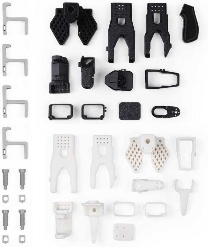 SO-ARM101 Low-Cost AI Arm 3D Printed Skeleton