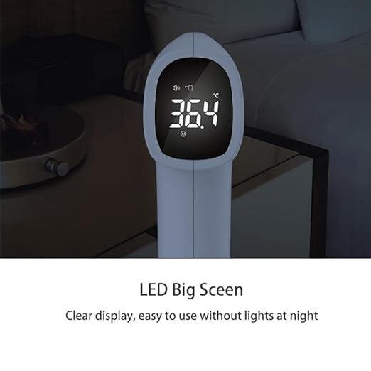 CONTEC Touchless TP500(LED) Smart Sensor Infrared Thermometer Medical Laser Temperature Infrared Temperature Gun LED,Digital Infrared Thermometer fo Babys,Adults, Kids,one-Year Warranty