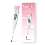 Digital Oral Thermometer for Adults and Children with LCD Display, Oral Thermometer for Baby with Fever Alarm Rectal & Underarm Use, Fast Reading Thermometer