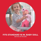 Step2 Love & Care Deluxe Baby Doll Nursery Playset for Kids, Combined Kitchen and Changing Station, Includes Toy Accessories, Easy to Assemble, Toddlers Ages 2 - 6 Years Old, Lavender