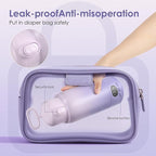 Portable Bottle Warmer 17oz Bottle Warmer for Travel, Fast Heating for Breast Milk Formula & Water, Long Battery Life &Large Capacity, Suitable for Baby Outdoor