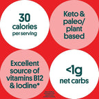 Gimme Seaweed Organic Premium Roasted Seaweed Snacks, Chili Lime, 20 Count, Keto, Vegan, Gluten-Free, Great Source of Omega3s and Iodine, Healthy On-The-Go Snack for Kids and Adults