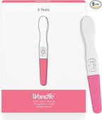 Wondfo Early Result Pregnancy Test Sticks-6 Days Before Missed Period-Rapid Detection at Home Pregnancy Test (5 Pack)