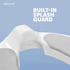 Jool Baby Potty Training Seat for Boys and Girls With Handles, Fits Round & Oval Toilets, Non-Slip with Splash Guard, Includes Free Storage Hook (Gray)