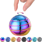 Kinetic Desk Toys, Fidget Toys Kids Adults, Adults Office Desk Toys, Metal Kinetic Fidget Spinners for Kids Party Favors, Stocking Stuffers for Kids (1.54", Rainbow)