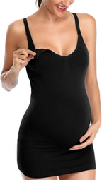 Nursing Tank Tops for Breastfeeding - Pregnancy Must Haves Maternity Camisoles with Built in Bra