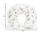 GRSSDER Nursing Pillow Cover Stretchy Minky Removable Nursing Covers for Breastfeeding Pillows, Ultra Soft Comfortable Slipcover for Boy and Girls, Stylish Pretty Dinosaur