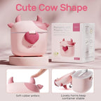 NCVI Baby Formula Dispenser On The Go, Formula Container To Go, Formula Holder for Travel, Outdoor Picnic with Baby Infant, Portable Container for Milk Powder, Snacks, Candy, Fruits (Pink)