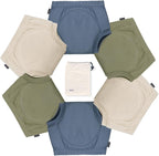 EZ Moms 6 Packs Toddler Potty Training Underwear Absorbent Training Pants Toilet Training Pants 2T-7T